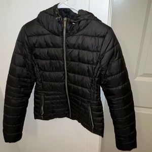 Black Puffer Coat